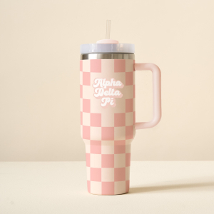 Stanley Dupe #4- Pink Check